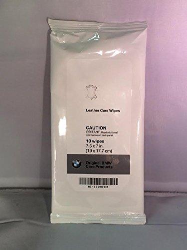  [AUSTRALIA] - Original BMW Care Products Leather Care Wipes, Pack of 10