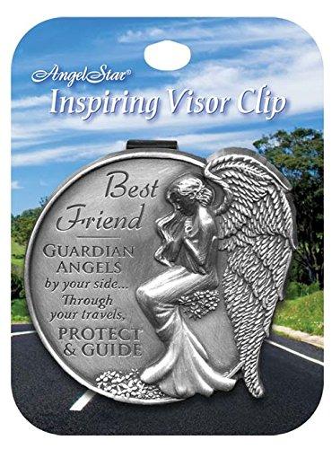  [AUSTRALIA] - AngelStar 15691 Best Friend Guardian Angel Visor Clip Accent, 2-1/2-Inch
