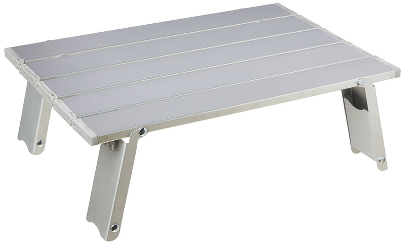  [AUSTRALIA] - Trademark Innovations 15.7" Compact Folding Beach and Camping Aluminum Table