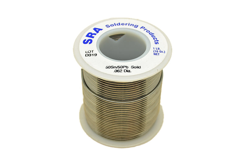  [AUSTRALIA] - SRA Soldering Products WBS505062   Solid Core Solder, 50/50 .062-Inch, 1-Pound Spool 0.062-Inch