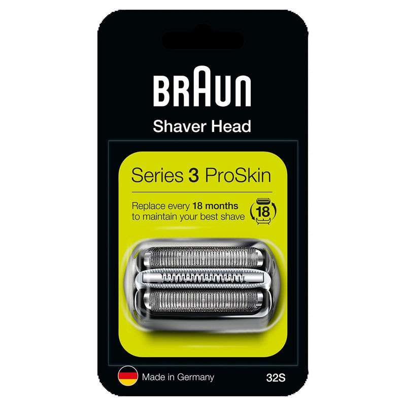 Replacement Heads by Braun Series 3 32S Cassette 1 Count (Pack of 1) - LeoForward Australia