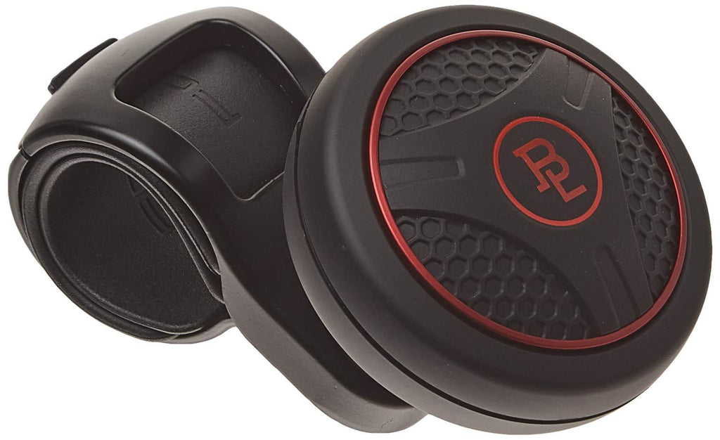  [AUSTRALIA] - Bl Silicon Black Platinum Power Handle Car Steering Wheel Suicide Spinner Accessory Knob for Car Vehicle