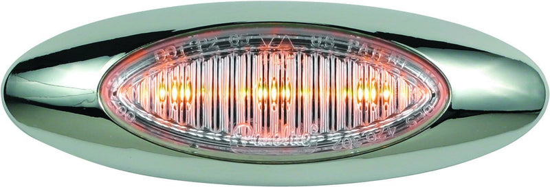  [AUSTRALIA] - Optronics 00212706P Clear Lens and Light 4" Marker/Clearance Light Kit, Amber