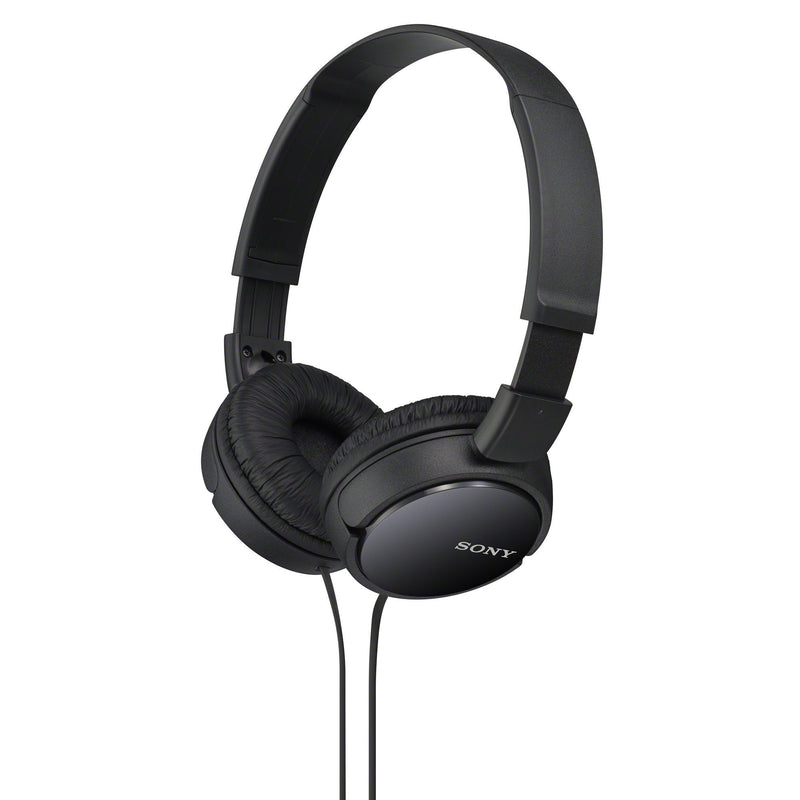  [AUSTRALIA] - Sony ZX Series Wired On-Ear Headphones, Black MDR-ZX110 No Mic