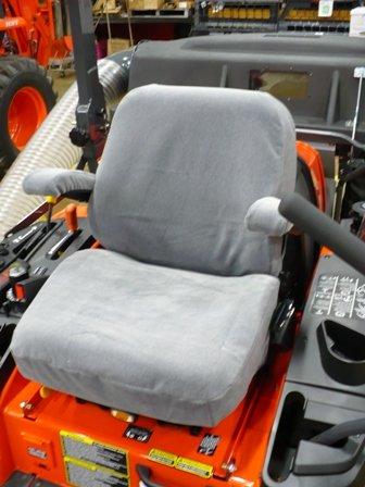  [AUSTRALIA] - Durafit Seat Covers, KU08-V7 Exact FIT SEAT Cover for KUBOTA MOWERS. ZD321, ZD323, ZD326, ZD331, ZG327 in Comfortable Velour