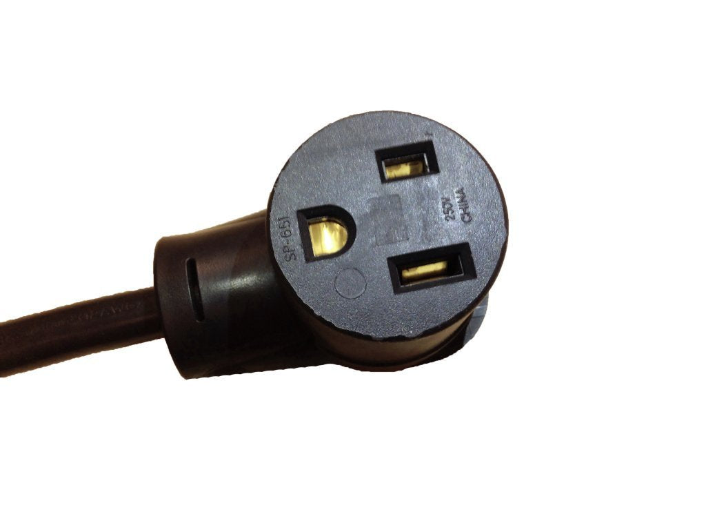  [AUSTRALIA] - Lotos Technology PT02 Pigtail Type 2 Electrical Plug, Convert 220V to 110V for TIG200ACDC, Black