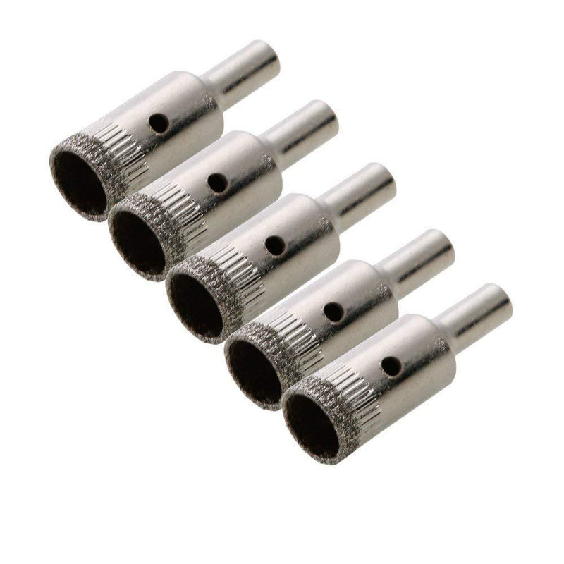 1/2" Inch Diamond Drill Bit Hole Saw for Tile Glass Marble Granite Fiberglass Ceramic Tool (5 Pack) 1/2"-5pack - LeoForward Australia