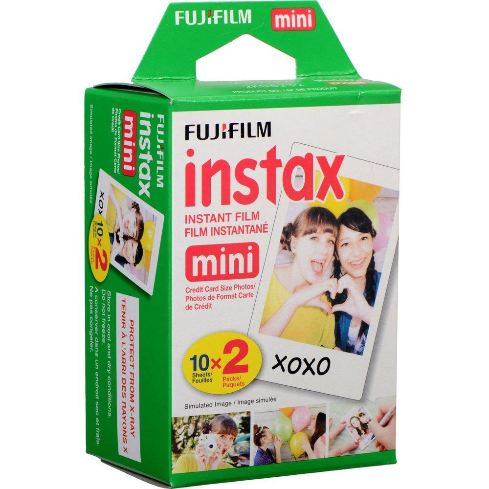  [AUSTRALIA] - Fujifilm Instax Mini Instant Film, 2 x 10 Shoots X 2Pack (Total 40 Shoots) Value Set 40 Sheets