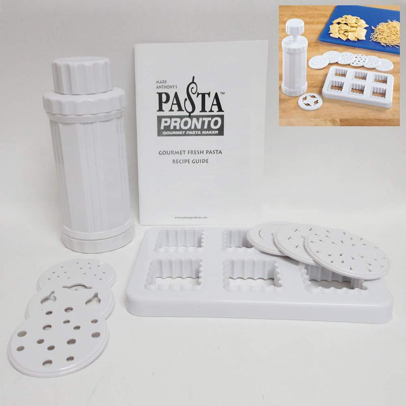 Fresh Pasta Maker Roller Machine Spaghetti Noodle Ravioli Cutter Kitchen Kit New - LeoForward Australia