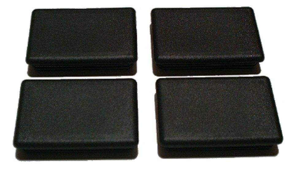  [AUSTRALIA] - Upper Bound Set of 4 Black Truck Bed Stake Hole Cover Plugs for Chevrolet Silverado and GMC Sierra 1999 to 2013 Models