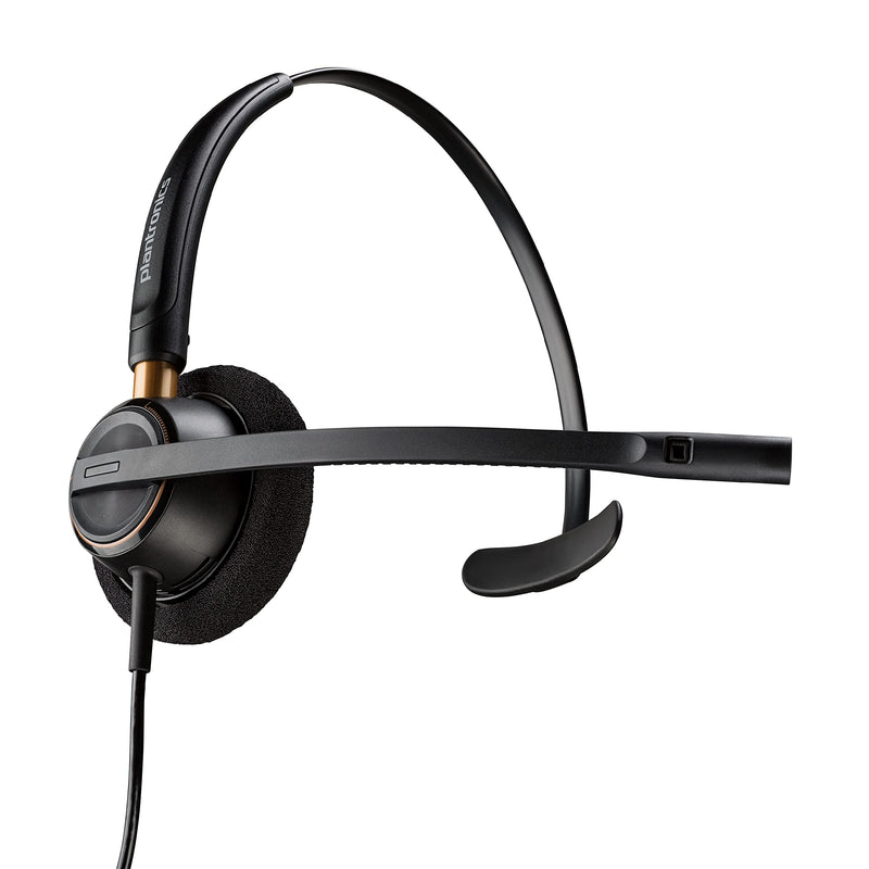  [AUSTRALIA] - Plantronics 89433-01 Wired Headset, Black