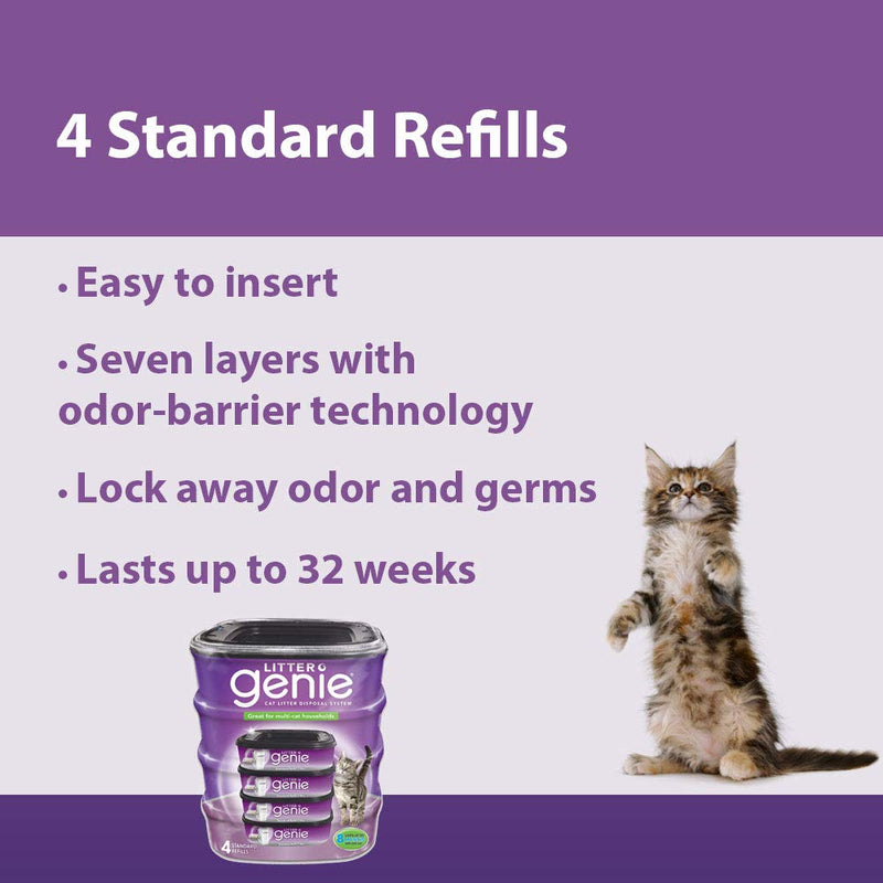 Litter Genie Refill (4 Pack) - LeoForward Australia