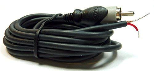 6-ft RCA Male Shielded Cable to Bare Wire for Speakers & Subwoofer - LeoForward Australia