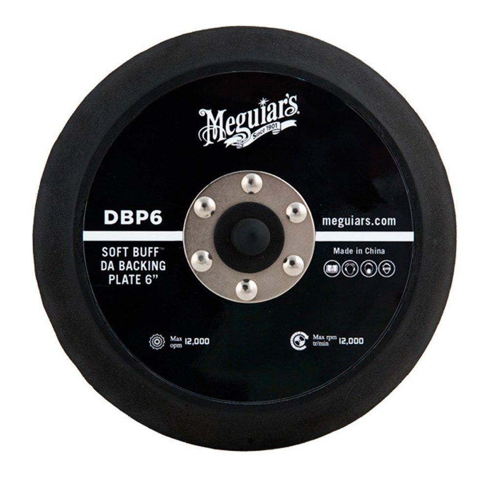  [AUSTRALIA] - Meguiar’s 6" DA Backing Plate – Pair With Foam or Microfiber Pads for Dual Action Polishing – DBP6