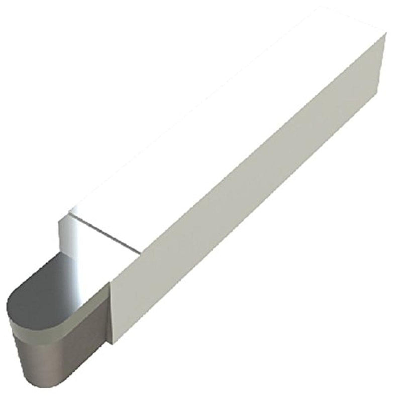 Micro 100 FRT-4 Brazed Tool, Square Shank Diameter Full Radius Convex"Style FRT", 20.5" Length, 3/8" Width, 3/8" Height, 3/32" Thick, 1/4" Width, 3/8" Length, 1/8" Radius - LeoForward Australia