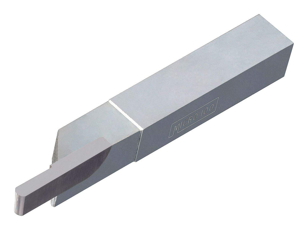 Micro 100 GS-060002 Brazed Groove Tool Square Shank Diameter"Style GS", 3" Length, 3/8" Width, 3/8" Height, 0.060"/0.062" Width, 0.210" Length, 0.003" Maximum Radius - LeoForward Australia