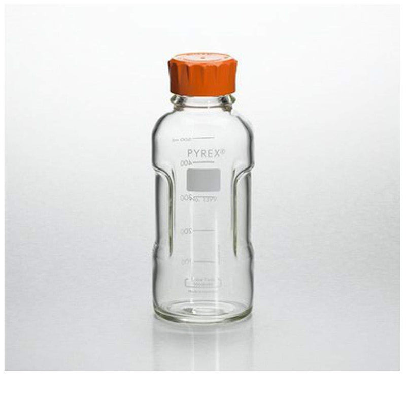 Pyrex 1399-250CNEa-M Slim line Media Bottle Easy Pour Corning 250ML, Glass SINGLE - LeoForward Australia