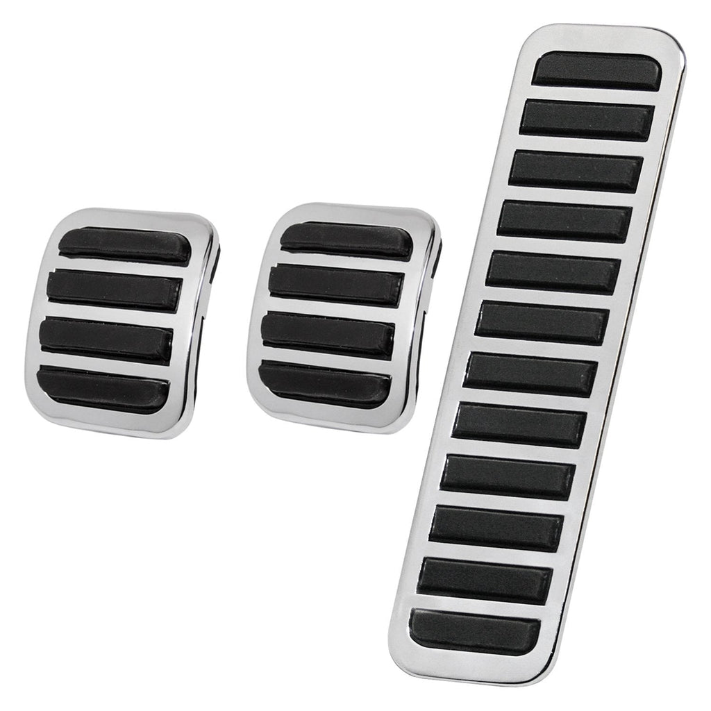  [AUSTRALIA] - IAP Performance AC721971 Pedal Cover Set (Chrome VW Beetle)