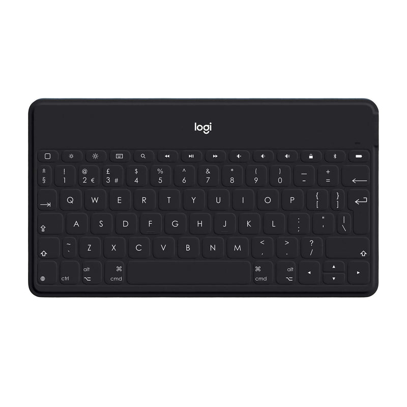  [AUSTRALIA] - Logitech Keys-to-Go Ultra-Portable, Stand-Alone Keyboard COMPATIBLE DEVICES all iOS devices including iPad, iPhone and Apple TV 920-006701 Black