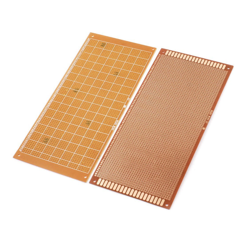  [AUSTRALIA] - uxcell 10cm x 22cm One Side Prototype PCB Board Universal Breadboard 2 Pcs