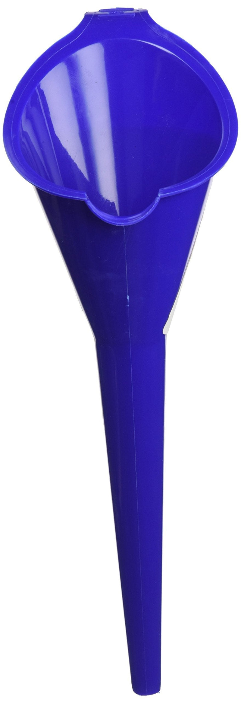  [AUSTRALIA] - Majic Multi-Purpose Long Neck Funnel for Car Oil, Gas Additives, Lubricants and Fluids, Blue