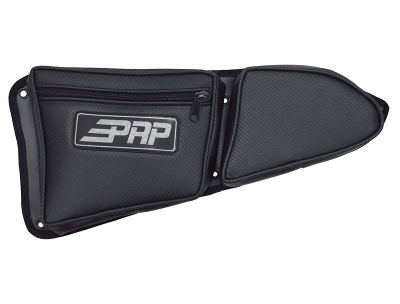  [AUSTRALIA] - PRP Seats E36-210 Carbon Fiber Black Driver Side Door Bag with Knee Pad