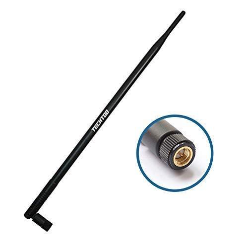 TECHTOO 9dBi WiFi Antenna with SMA Male (SMA-Plug) Connector Compatible W/Anran Haloview IP Camera & Other Wireless Security Camera Antenna - 2.4Ghz Wireless Networking Device (SMA-Plug 1Pack) SMA-Plug 1Pack - LeoForward Australia