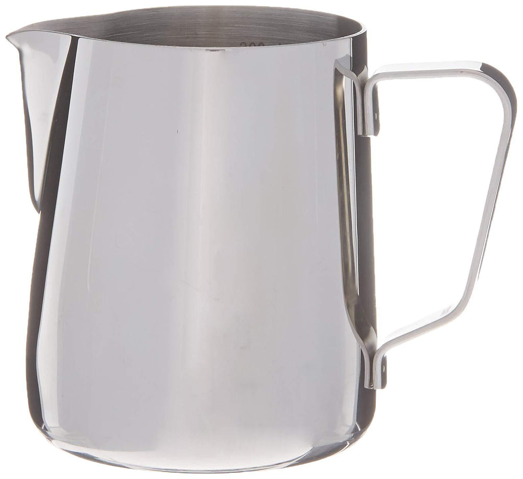  [AUSTRALIA] - Rhino Coffee Gear 0799439358010 Milk Pitcher, 12 oz, Silver Professional