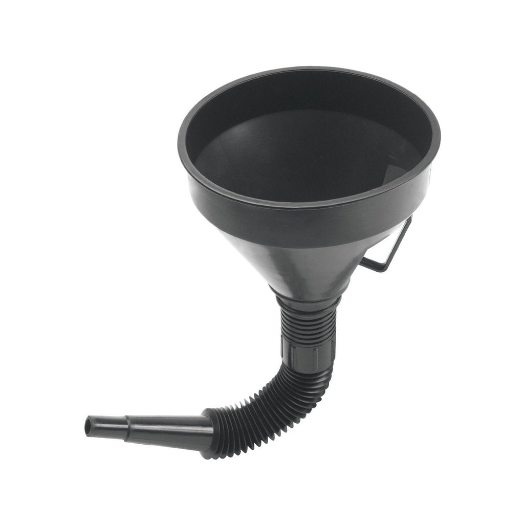  [AUSTRALIA] - Basic Oil Funnel - Engine, Fluids, Gasoline, Liquids, Kerosene Funnel with Flexible Spout Extension