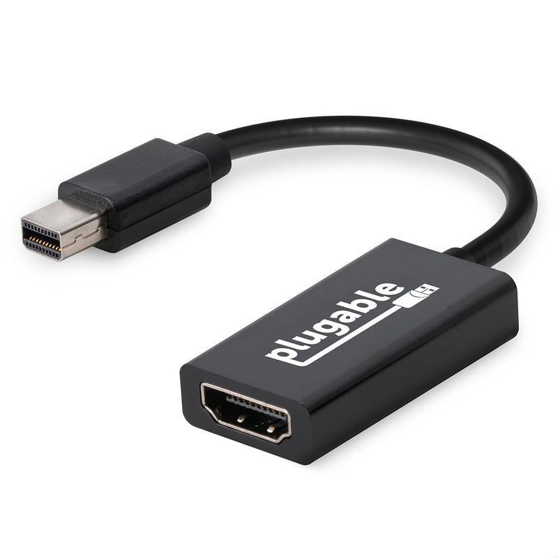  [AUSTRALIA] - Plugable Mini DisplayPort / Thunderbolt 2 to HDMI 2.0 Adapter for Older Macs and Surface PCs with MDP Ports