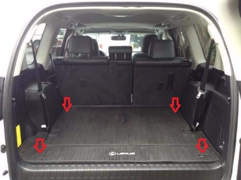 Floor Style Trunk Cargo Net for Lexus GX460 New - LeoForward Australia