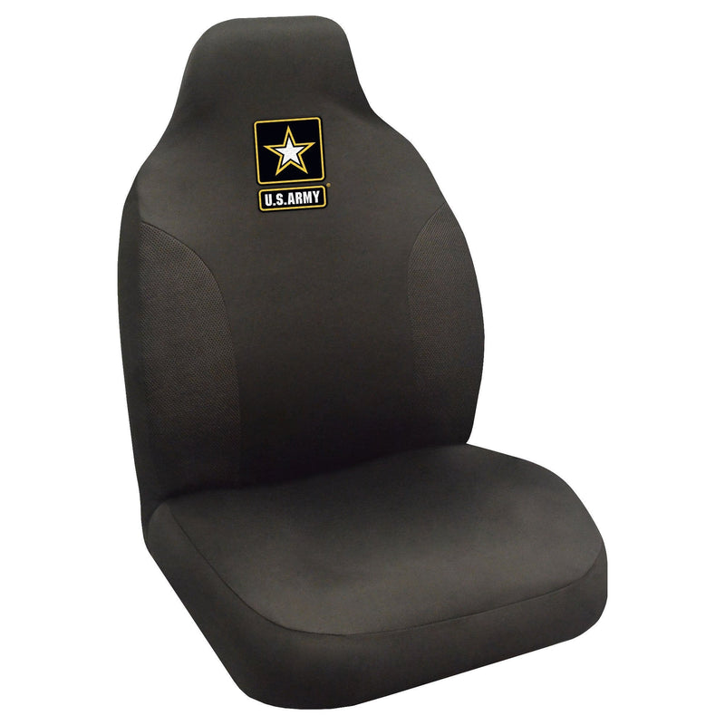  [AUSTRALIA] - FANMATS - 15689 Military U.S. Army Seat Cover, 20" x 48"/Small, Black