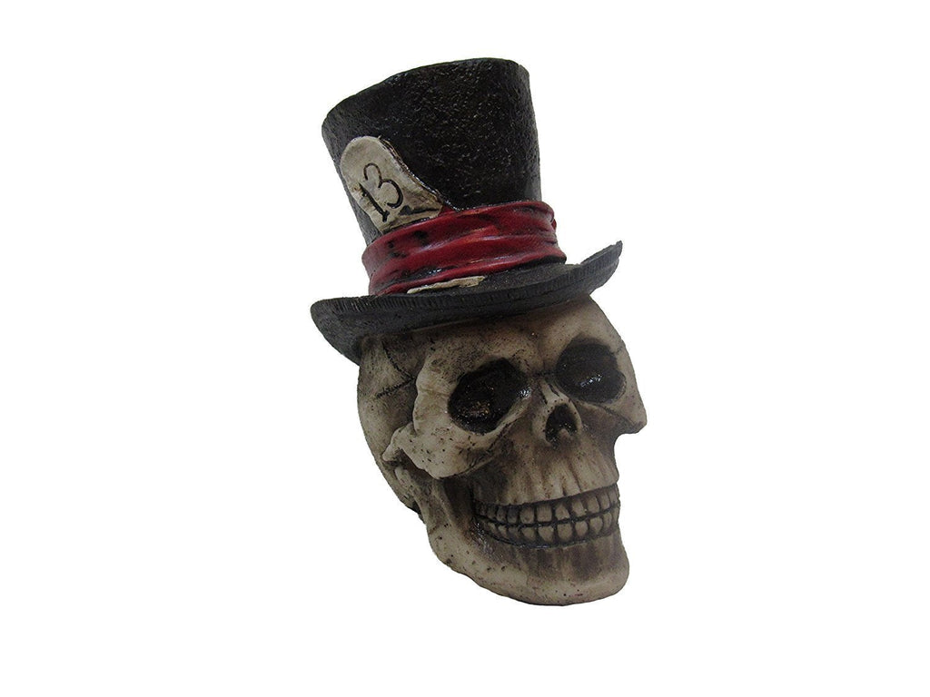  [AUSTRALIA] - Kool Collectibles Lucky 13 Tall Top Hat Skull Head Shifter Shift Knob Rat Rod Lever