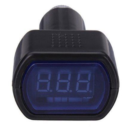  [AUSTRALIA] - LCD Cigarette Lighter Voltage Digital Panel Meter Volt Voltmeter Monitor for Auto Car Truck