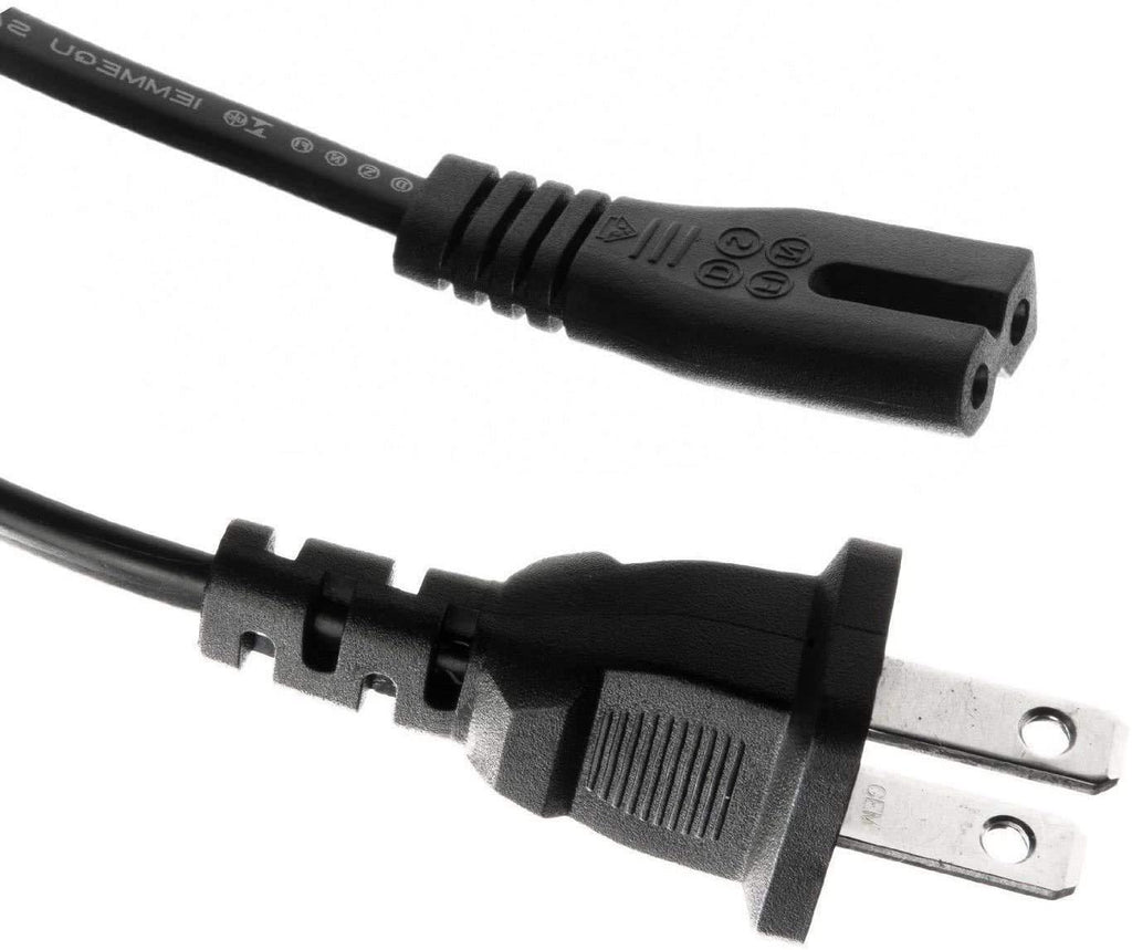 NiceTQ US 2-prong Port Ac Power Cable Cord for Epson Xp-300 Xp-310 Xp-400 Xp-410 Xp-600 Xp-610 Printer - LeoForward Australia