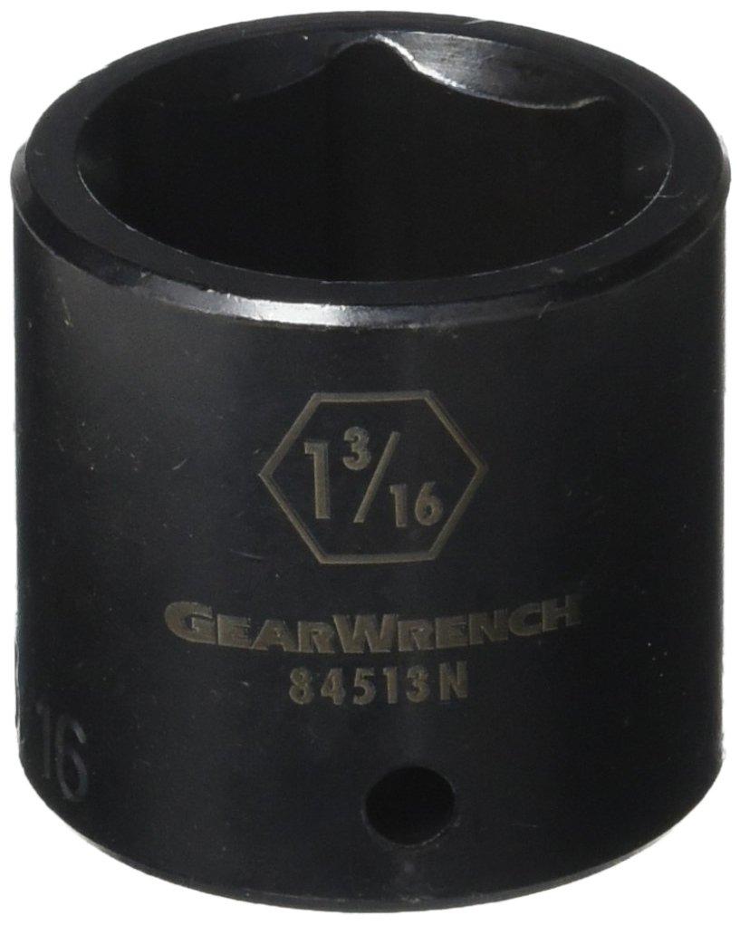  [AUSTRALIA] - GEARWRENCH 1/2" Drive 6 Point Standard Impact SAE Socket 1-3/16" - 84513N