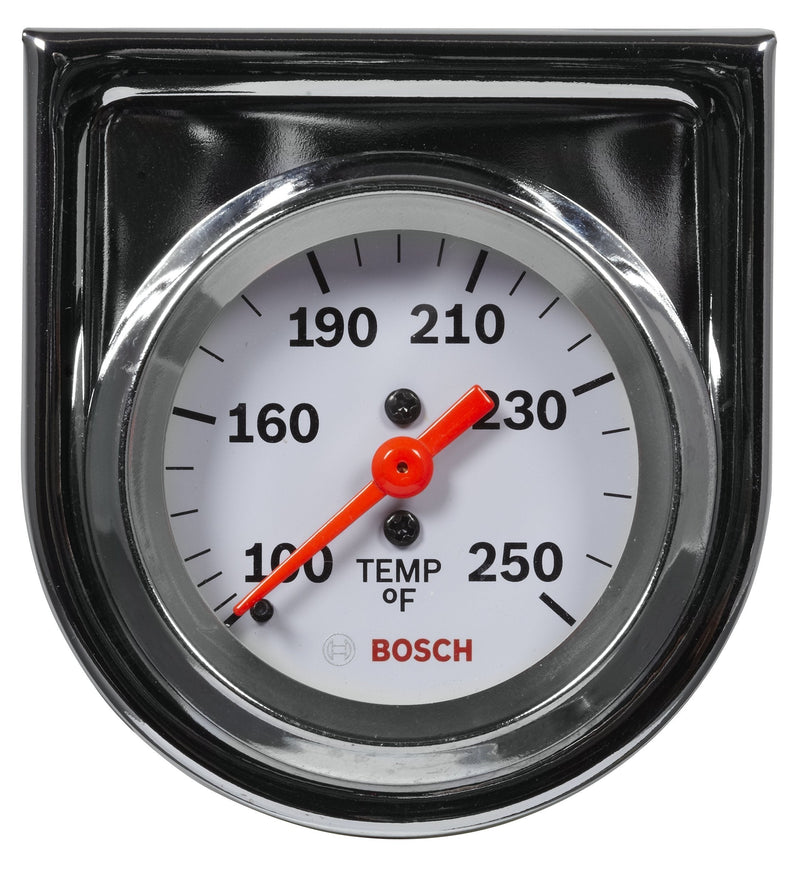  [AUSTRALIA] - Bosch SP0F000045 Style Line 2" Mechanical Water/Oil Temperature Gauge (White Dial Face, Chrome Bezel)