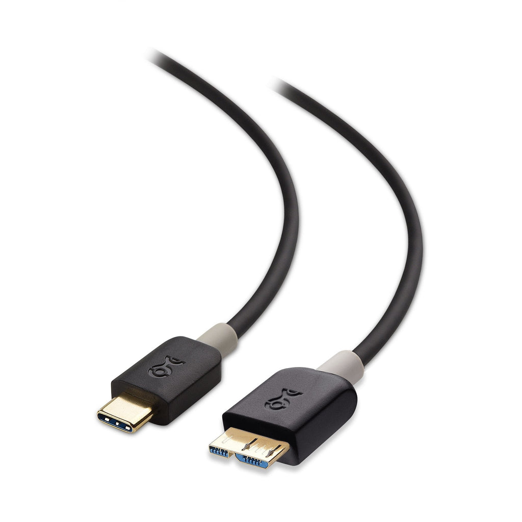 Cable Matters USB C to Micro USB 3.0 Cable (USB C to Micro B 3.0, USB C Hard Drive Cable) in Black 3.3 Feet 3.3 ft - LeoForward Australia