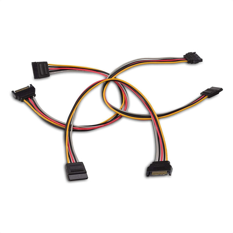  [AUSTRALIA] - Cable Matters 3-Pack 15 Pin SATA Power Extension Cable 12 Inches