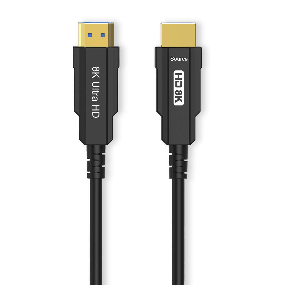  [AUSTRALIA] - CABLEDECONN 8K HDMI Cable UHD HDR 8K(7680x4320) High Speed 48Gbps 8K@60Hz 4K@120Hz HDCP2.2 HDR eARC 3D HDMI Cable for PS4 SetTop Box HDTVs ProjectorHDMI Fiber 10m
