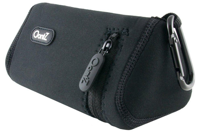 OontZ Angle 3/OontZ Angle 3 RainDance Bluetooth Speaker Official Carry Case, with Aluminum Carabiner, Neoprene Improved with Reinforced Zipper, Black [NOT for OontZ Angle 3 Plus/OontZ Angle 3 Ultra] Black Stitching - LeoForward Australia