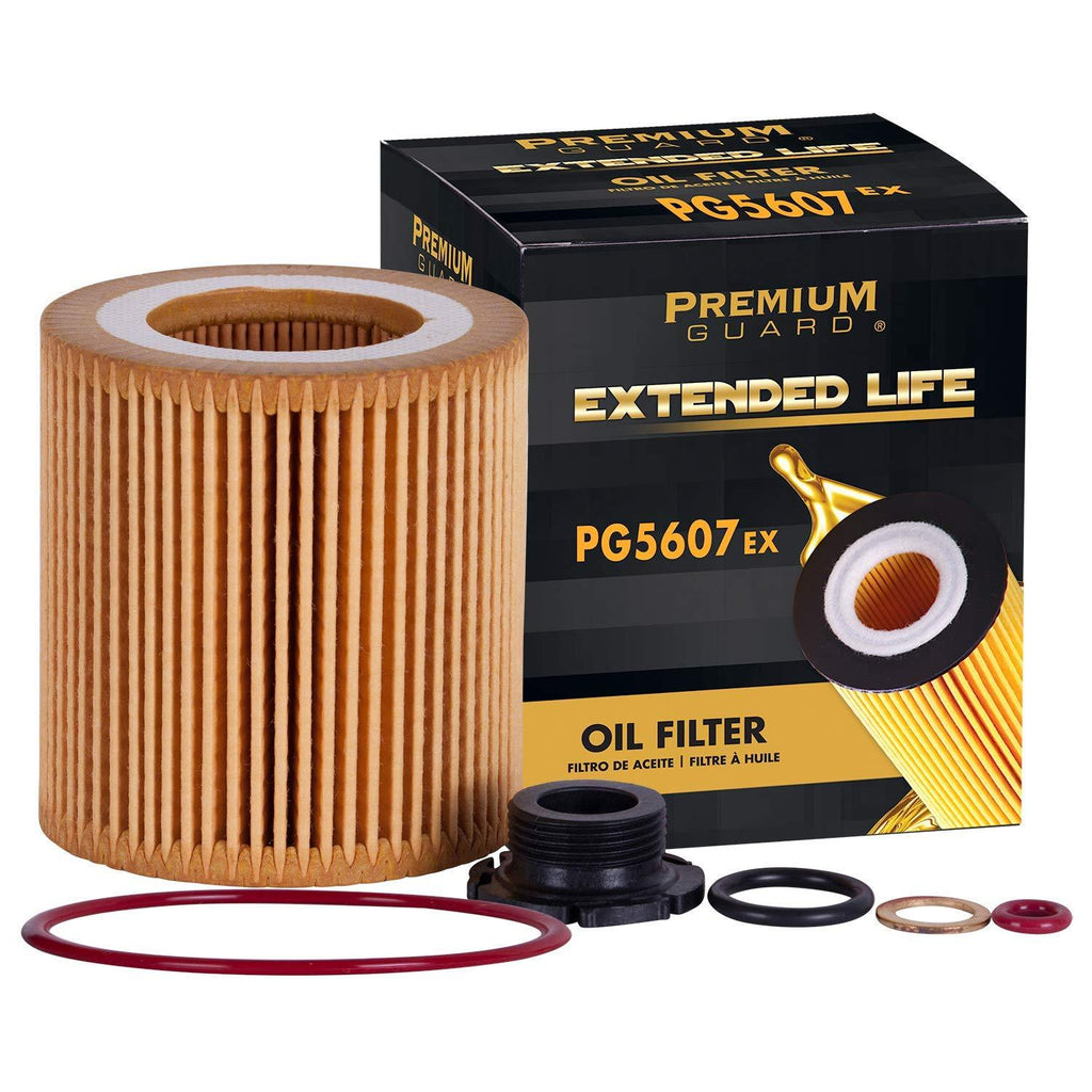 Premium Guard Oil Filter, Extended Life Premium Guard5607EX| Fits BMW 2007-18 X5, 2007-13 328i, 2013-17 X3, 2012-16 328i, 2007-17 X3, 2007-15 335i, 2013-16 328i xDrive, 2009-13 328i xDrive Pack of 1 - LeoForward Australia