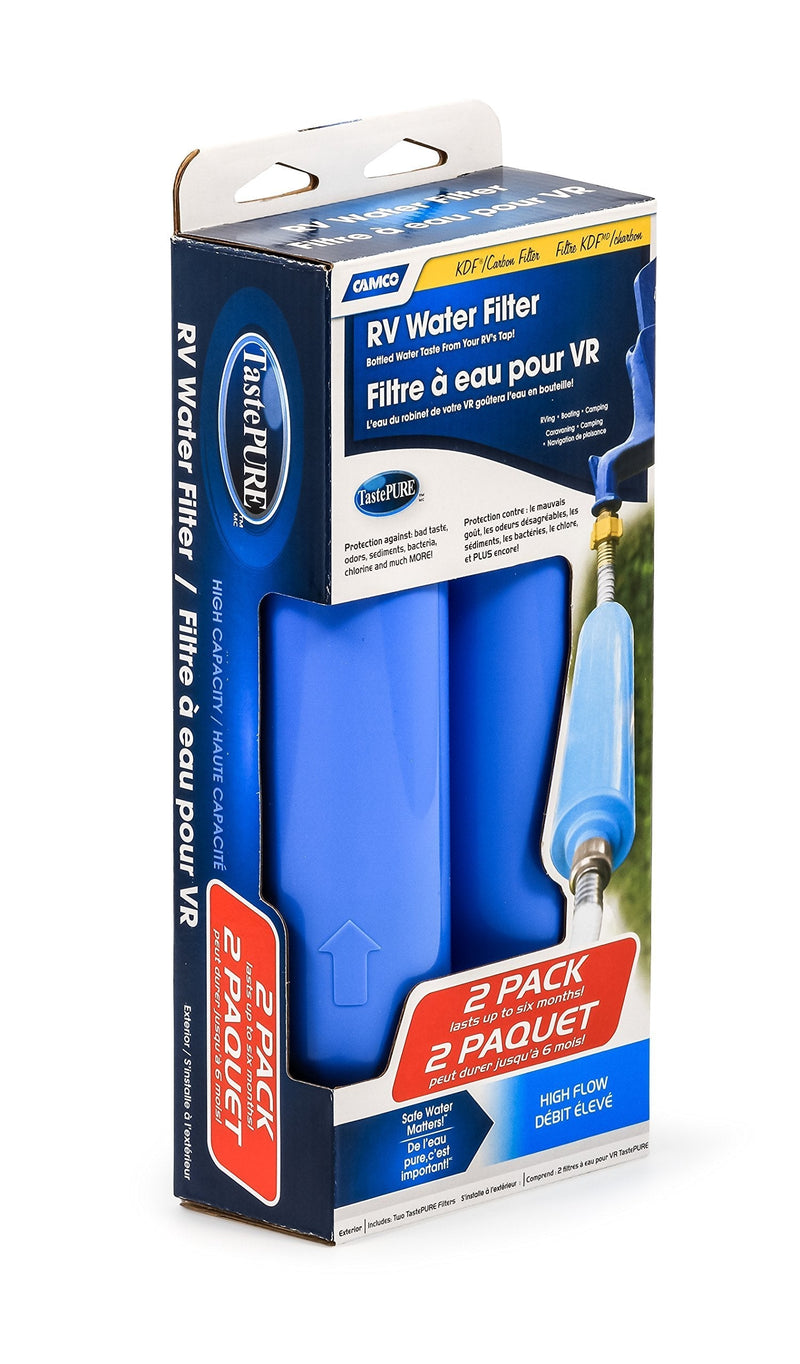 [AUSTRALIA] - Camco 40044 TastePure Water Filter, (Pack of 2)