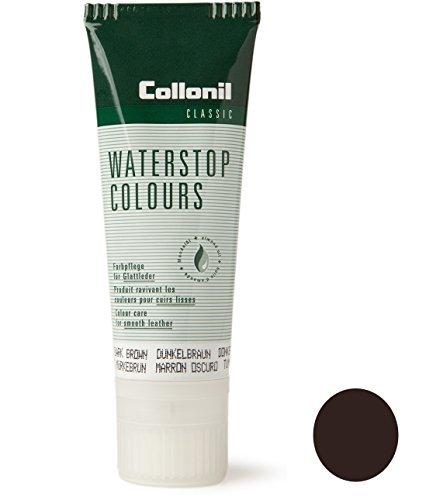  [AUSTRALIA] - Collonil Dark Brown Cream Revives Color, Waterproofs, Cleans, and Conditions All Leather Shoes & Handbags
