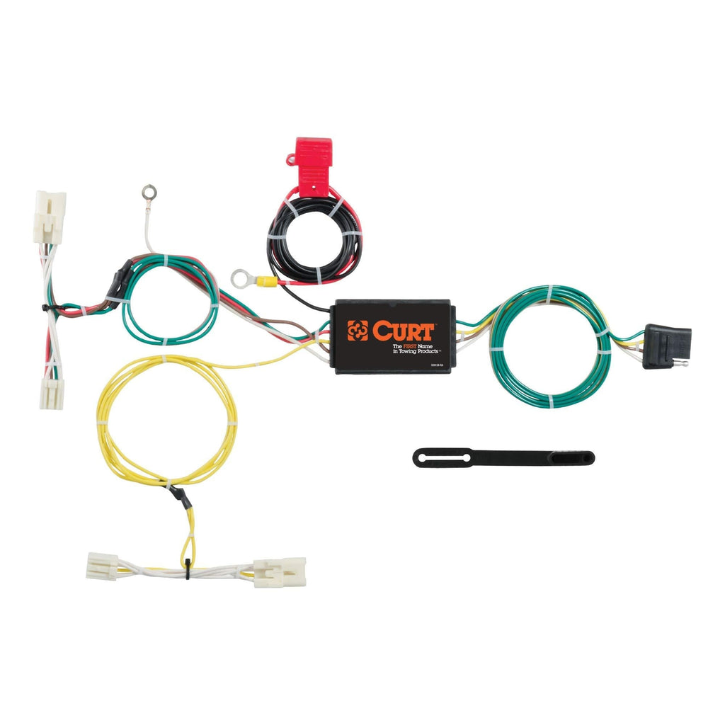  [AUSTRALIA] - CURT 56275 Vehicle-Side Custom 4-Pin Trailer Wiring Harness for Select Toyota Prius C