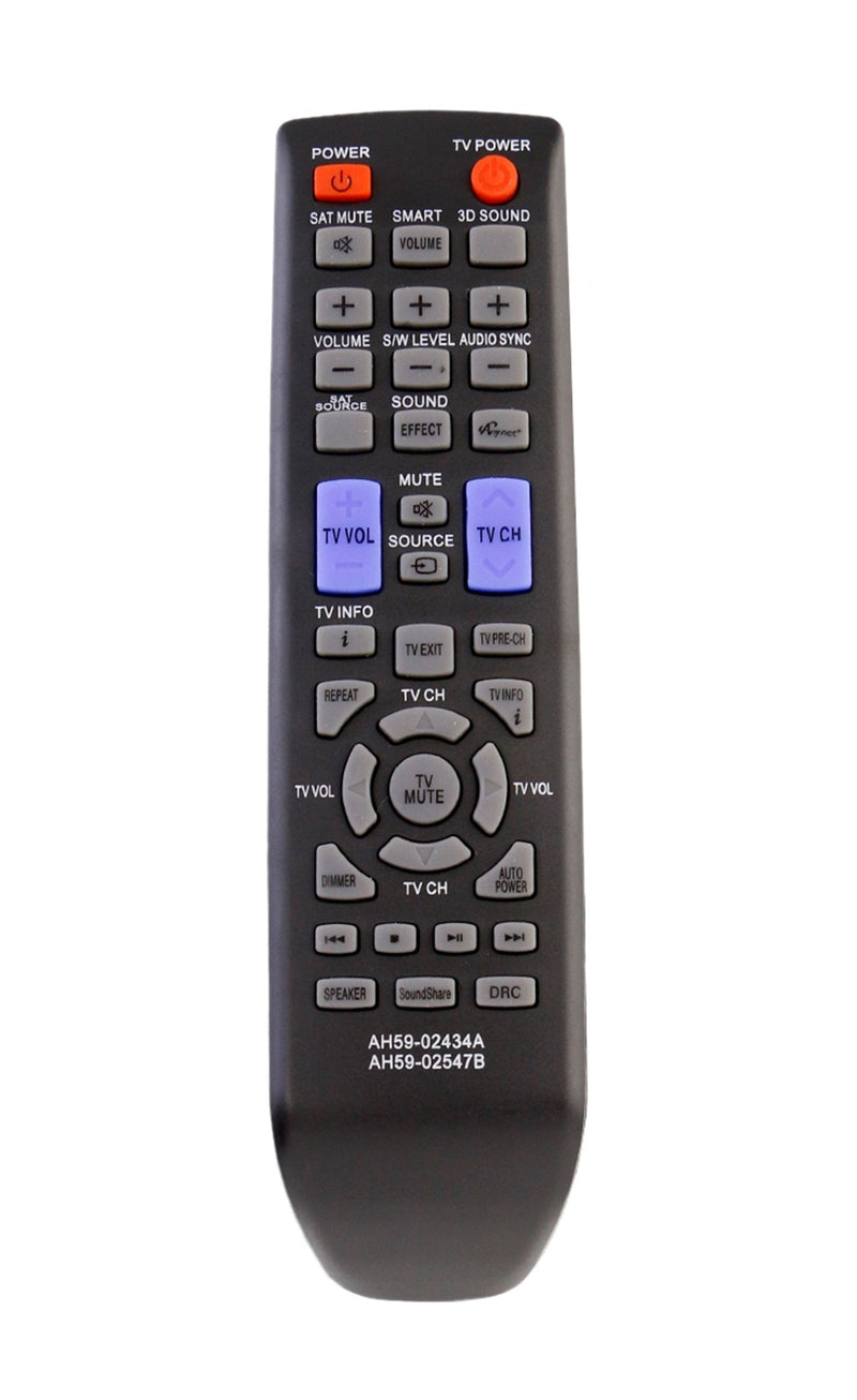 New AH59-02434A AH59-02547B Replaced Remote fit for Samsung AH5902434A HW-E550ZA HW-E450ZA HW-E551ZA HWF450ZA HWF450 HWFM45 HWFM45C - LeoForward Australia
