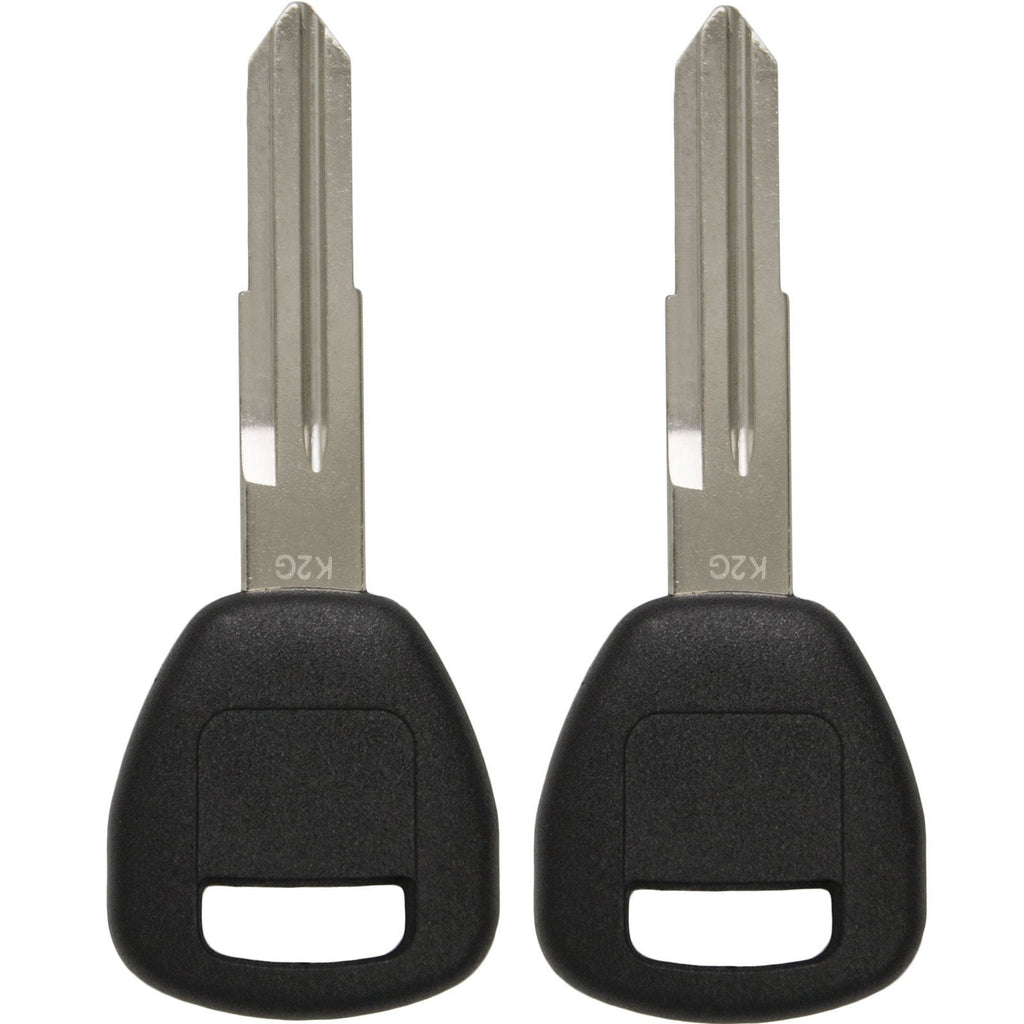  [AUSTRALIA] - Keyless2Go New Uncut Replacement Transponder Ignition ID 13 Chip Car Key HD106 (2 Pack)