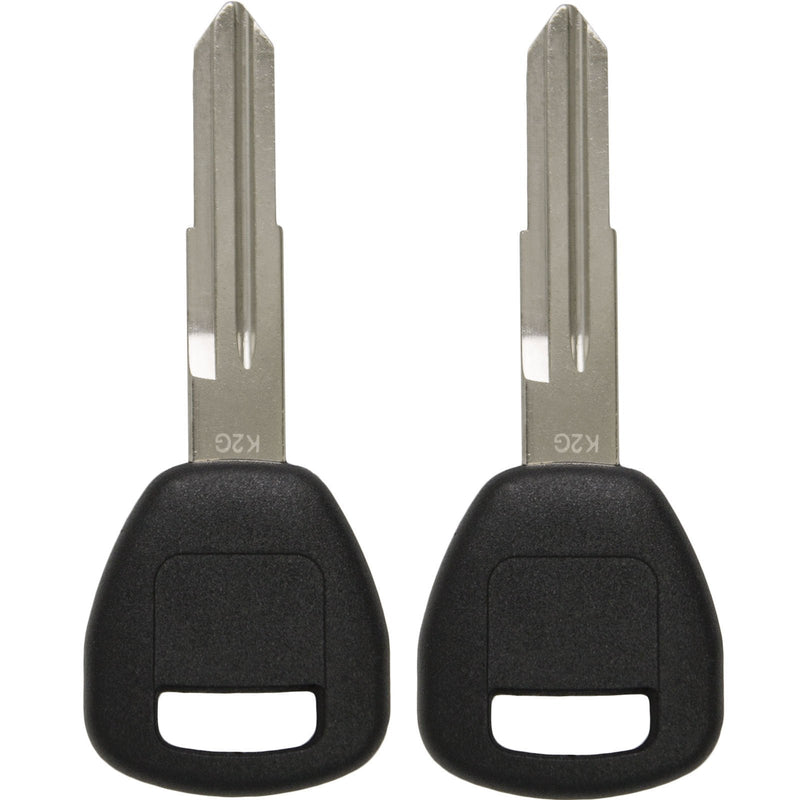  [AUSTRALIA] - Keyless2Go New Uncut Replacement Transponder Ignition ID 13 Chip Car Key HD106 (2 Pack)
