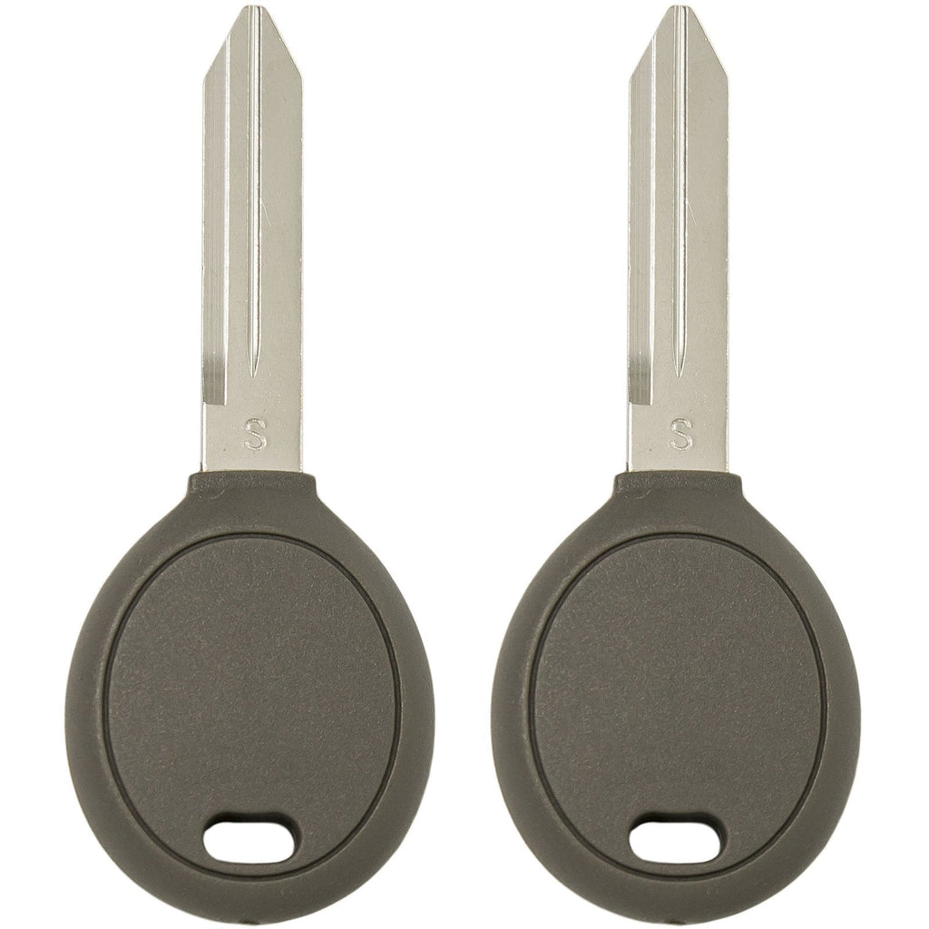  [AUSTRALIA] - Keyless2Go New Uncut Replacement Transponder Ignition Car Key Y164 (2 Pack)