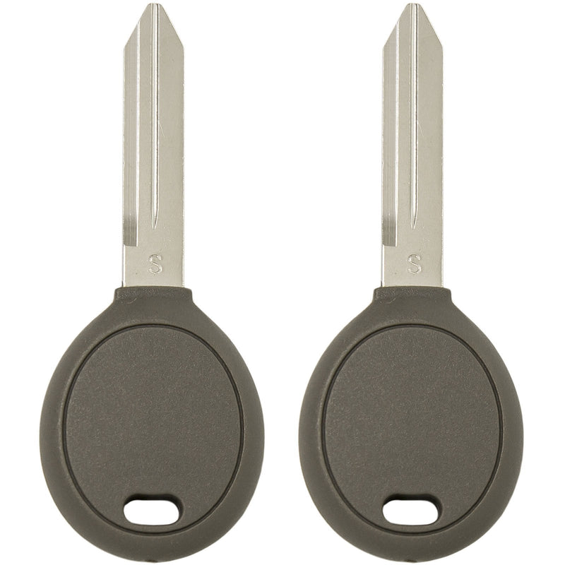  [AUSTRALIA] - Keyless2Go New Uncut Replacement Transponder Ignition Car Key Y164 (2 Pack)